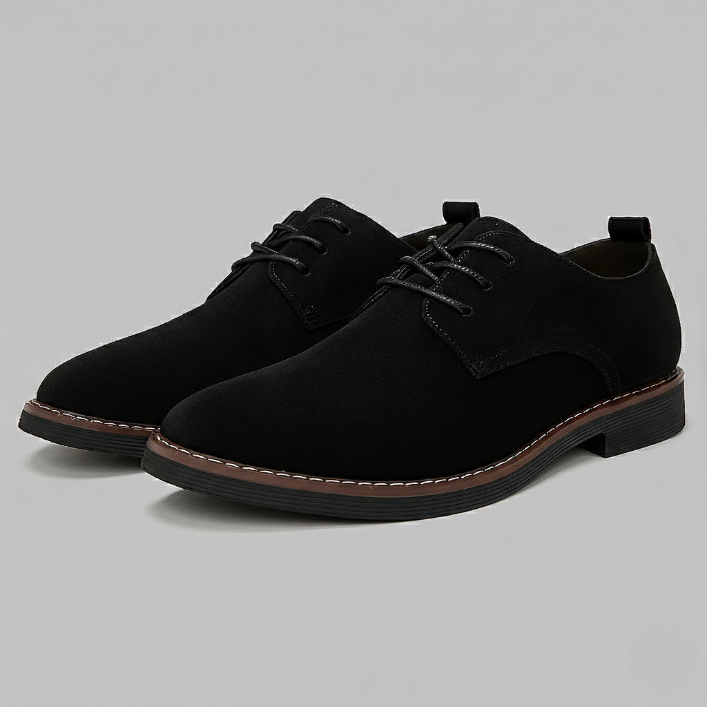 Fritz | Men’s Suede Derby Shoes
