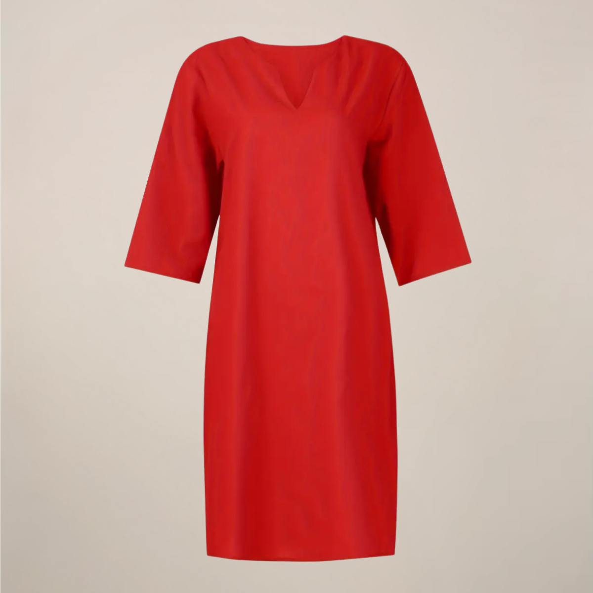 Emmy | Women’s V-Neck Shift Midi Dress