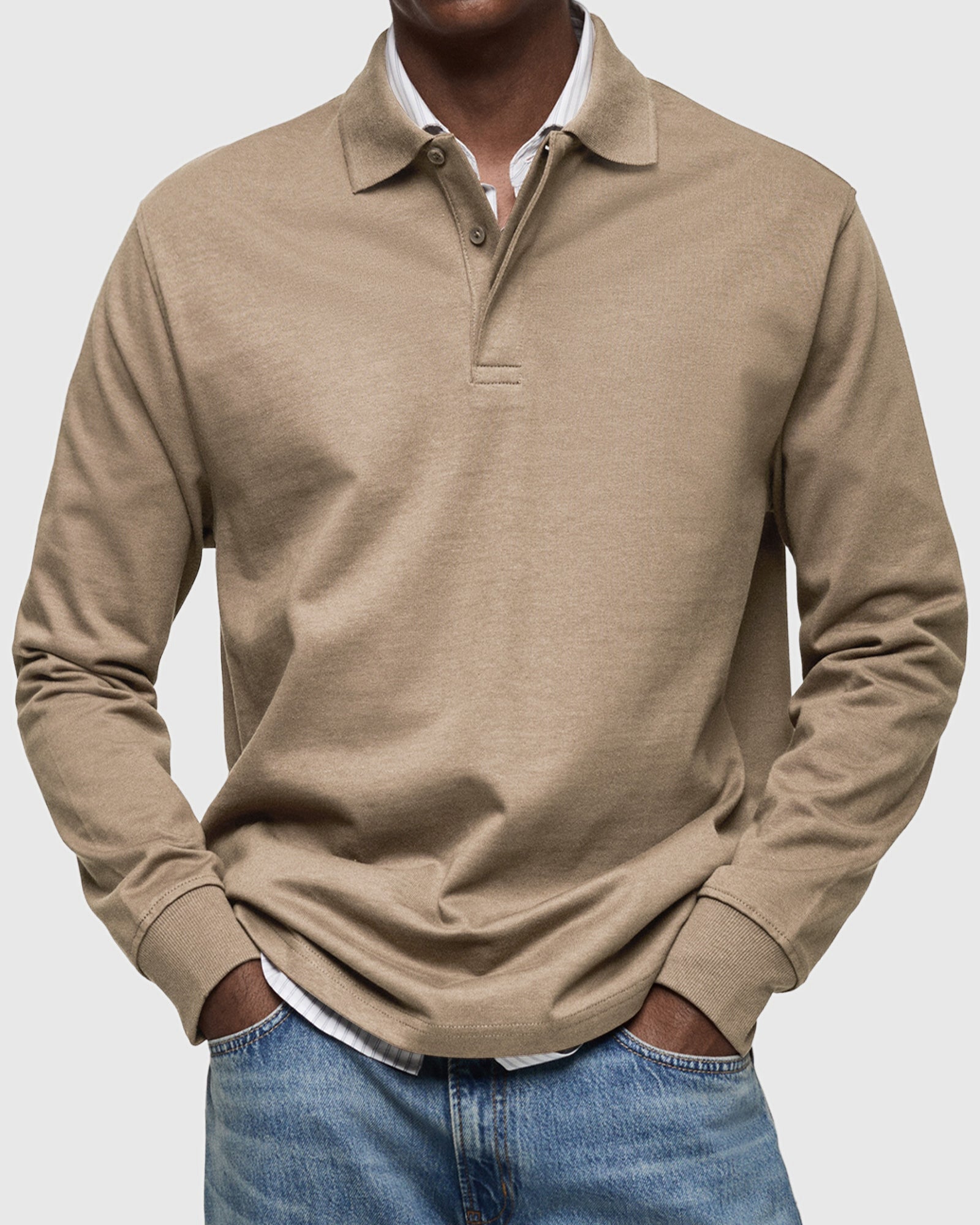 Leonard | Men’s Long Sleeve Polo