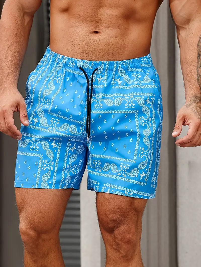 Janis | Men's Bandana Summer Shorts