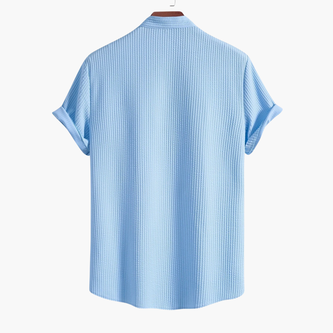 Mirek | Men’s Textured Short Sleeve Shirt