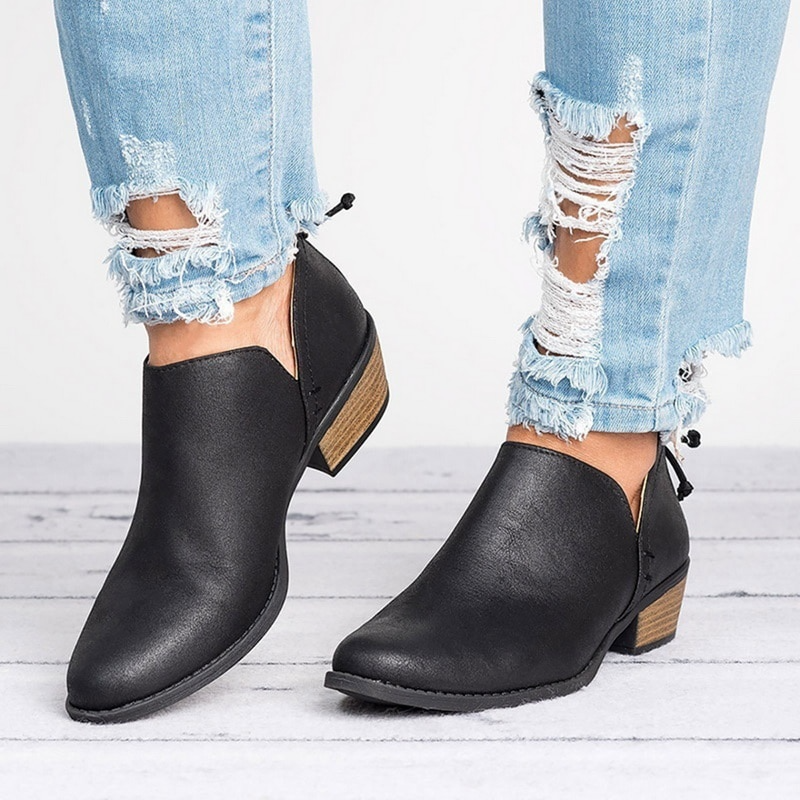 Chiara | Women’s Ankle Low Heel Boots