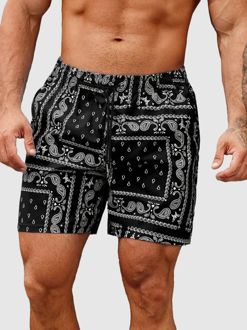 Janis | Men's Bandana Summer Shorts