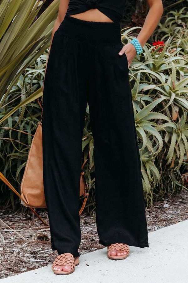 Bethany | Women's Flowy Palazzo Trousers