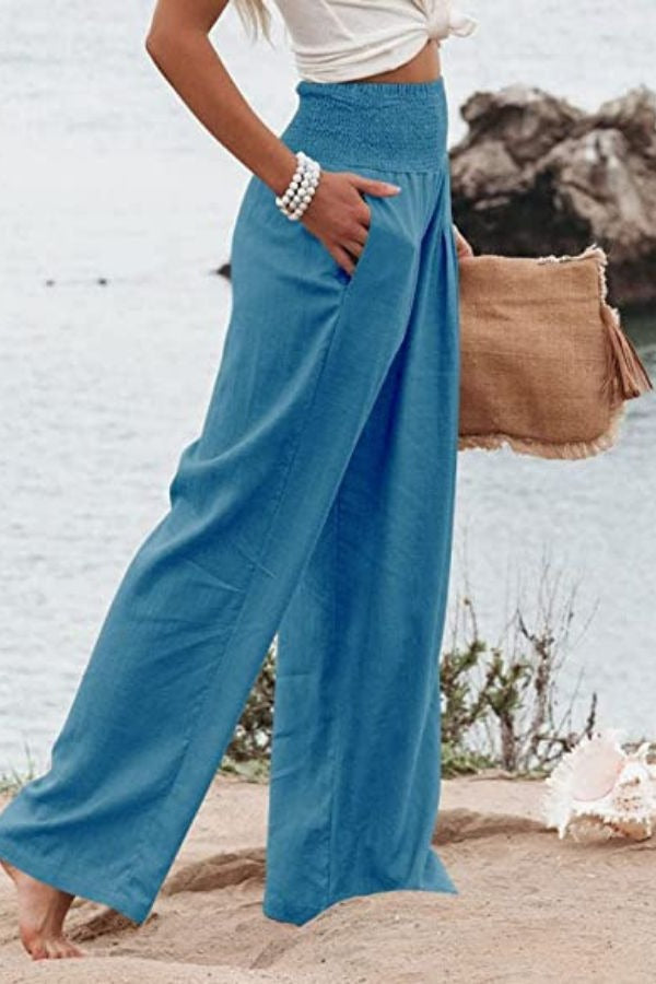 Bethany | Women's Flowy Palazzo Trousers