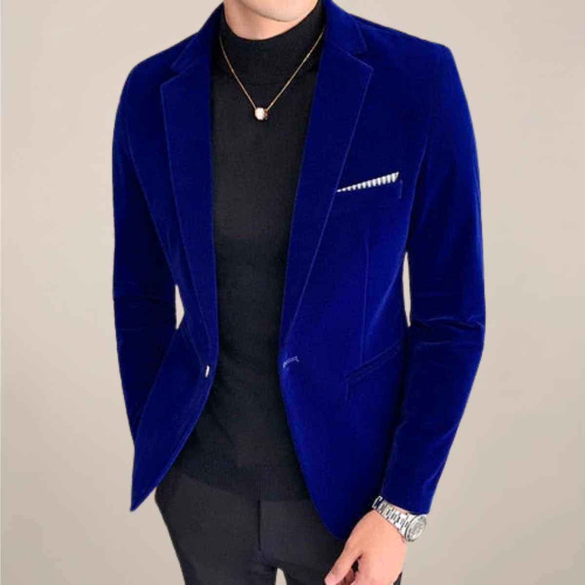 Peter | Men’s Velvet Blazer