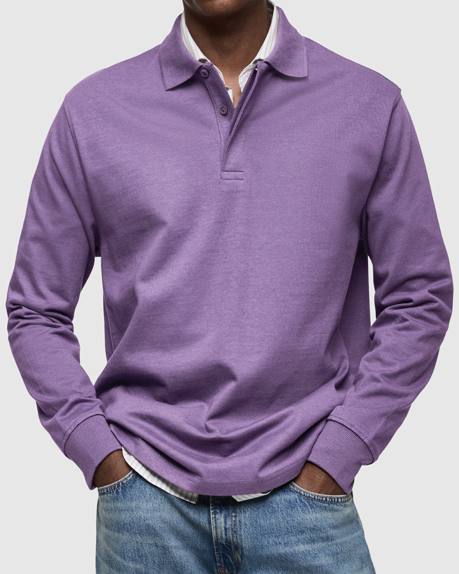 Leonard | Men’s Long Sleeve Polo