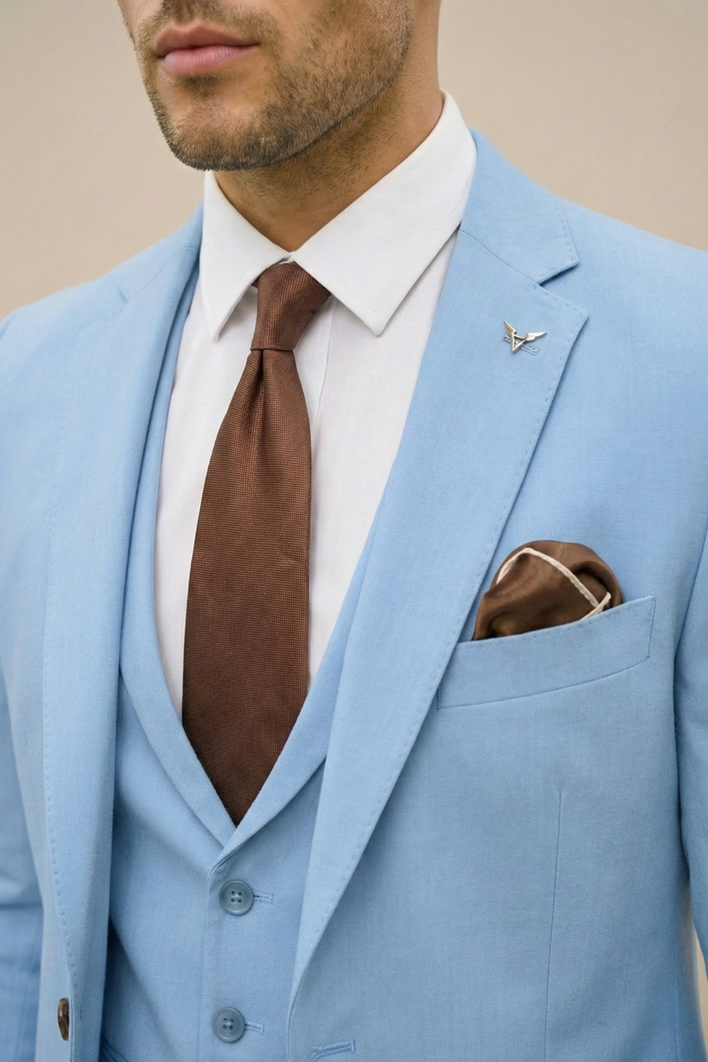 Alexander | Men’s Two-button Three-Piece Suit