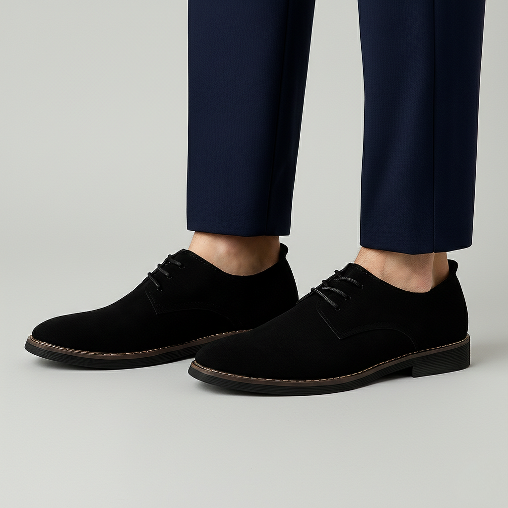 Fritz | Men’s Suede Derby Shoes