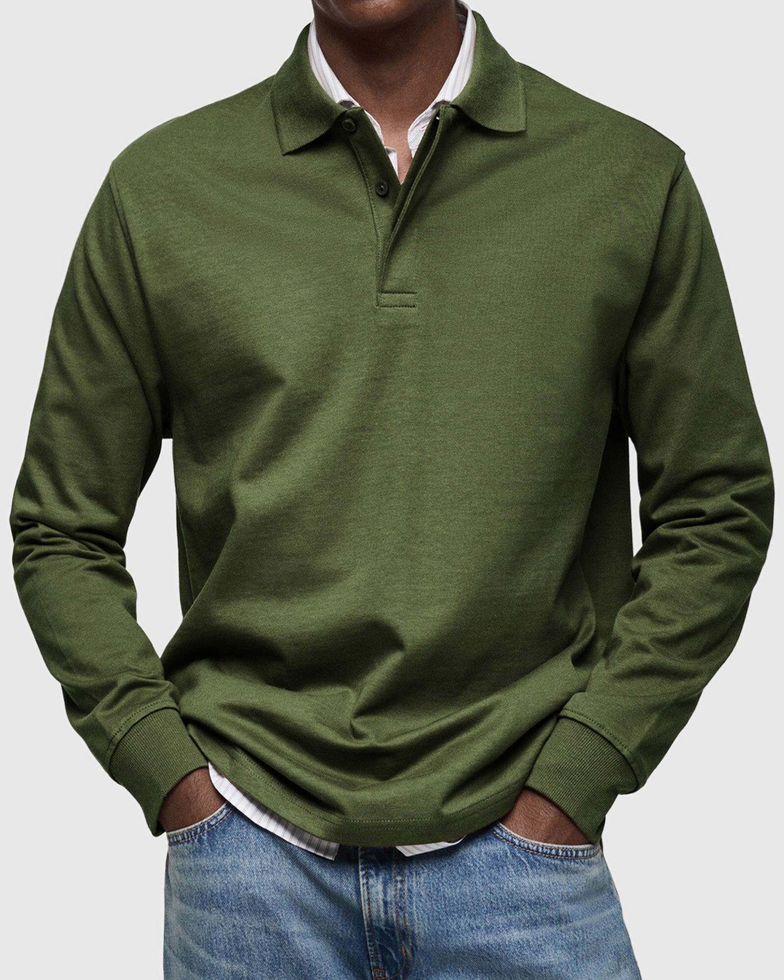 Leonard | Men’s Long Sleeve Polo