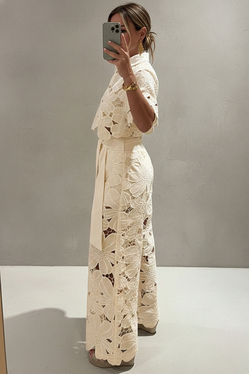 Laurette | Women’s Lace Two-Piece Set