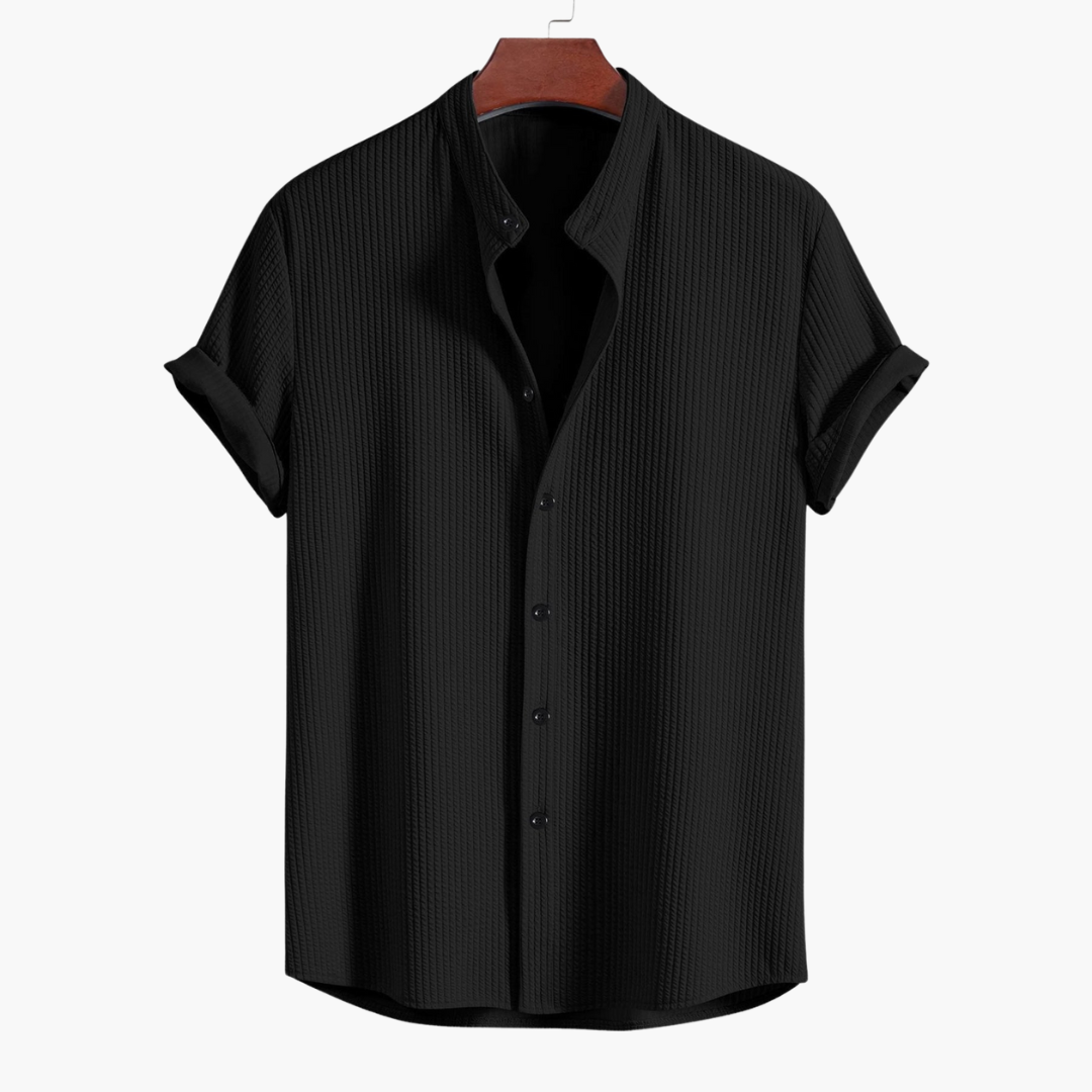 Mirek | Men’s Textured Short Sleeve Shirt
