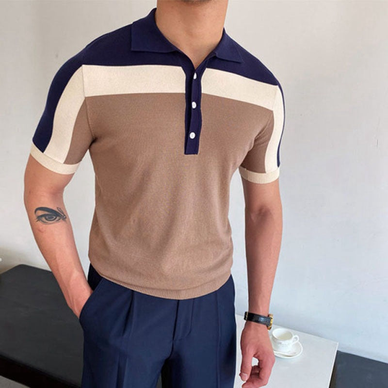 Montgomery | Men’s Short Sleeve Knit Polo Shirt