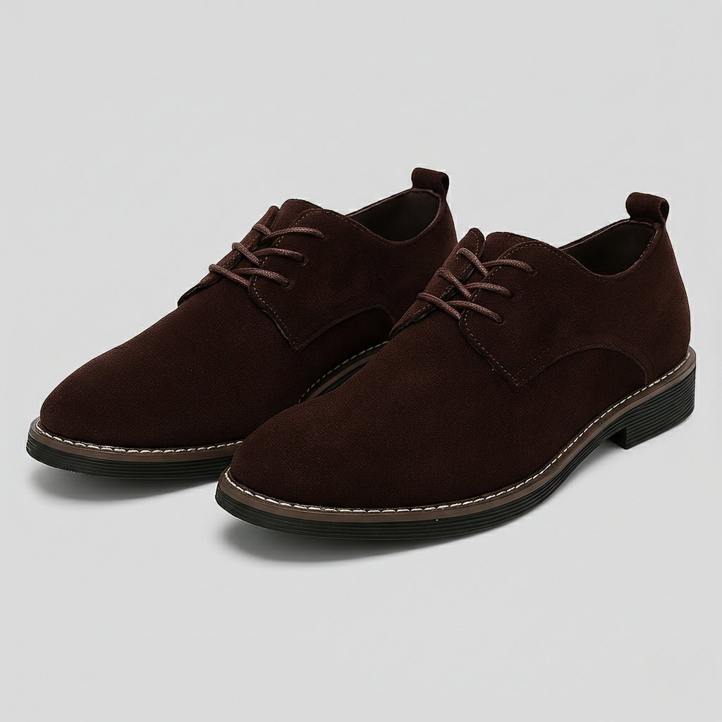 Fritz | Men’s Suede Derby Shoes