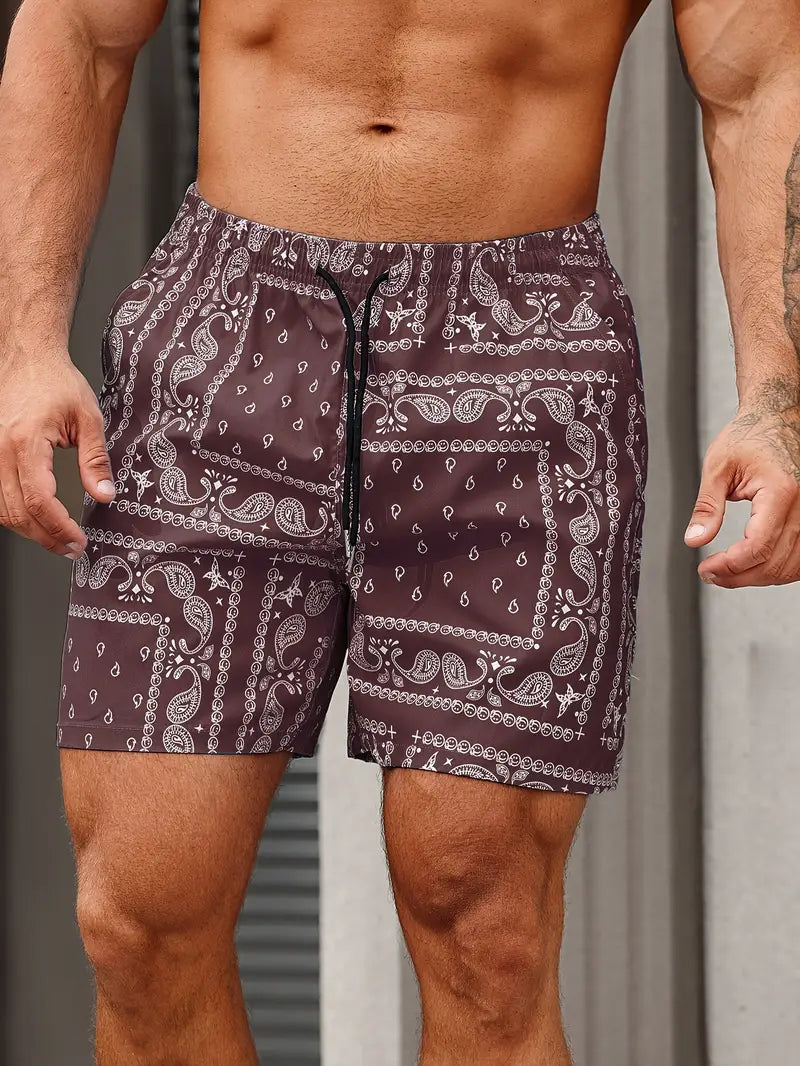 Janis | Men's Bandana Summer Shorts