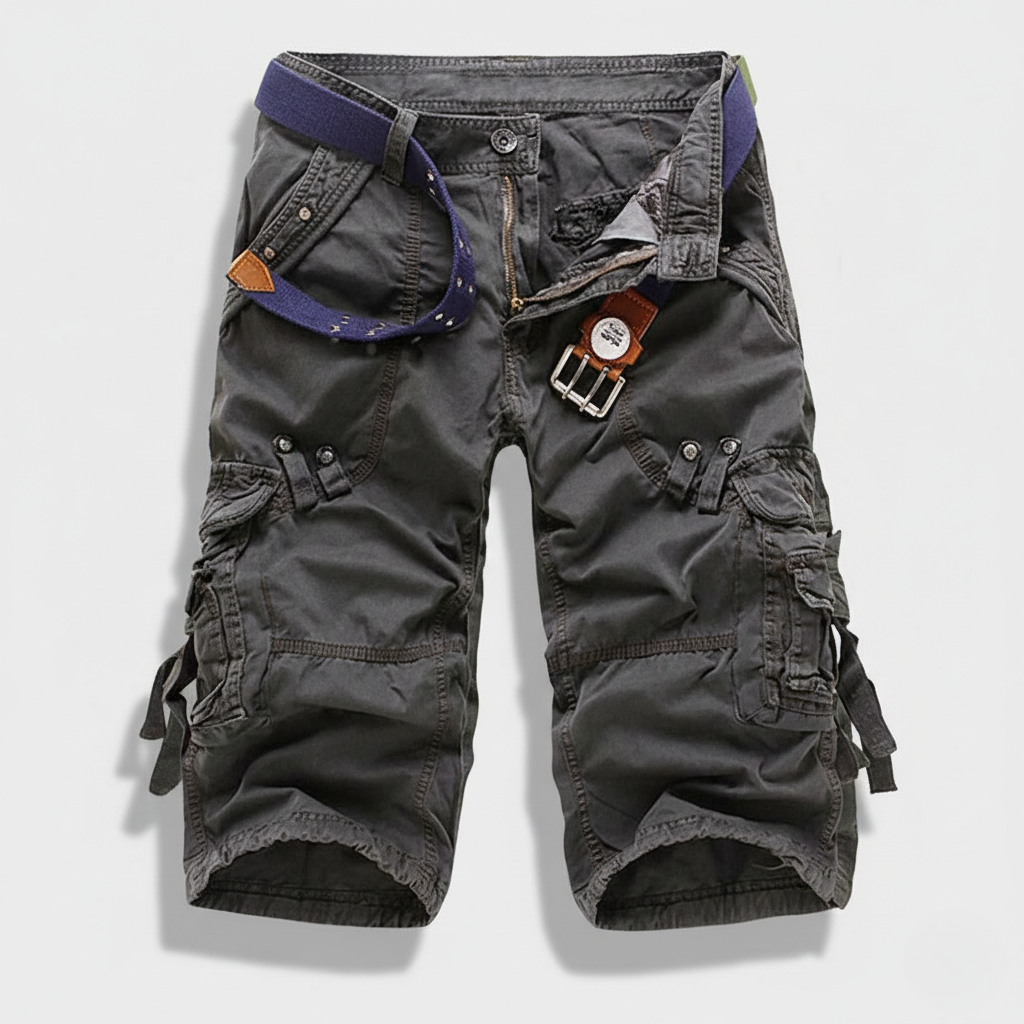 Brent | Men’s Knee Length Cargo Shorts