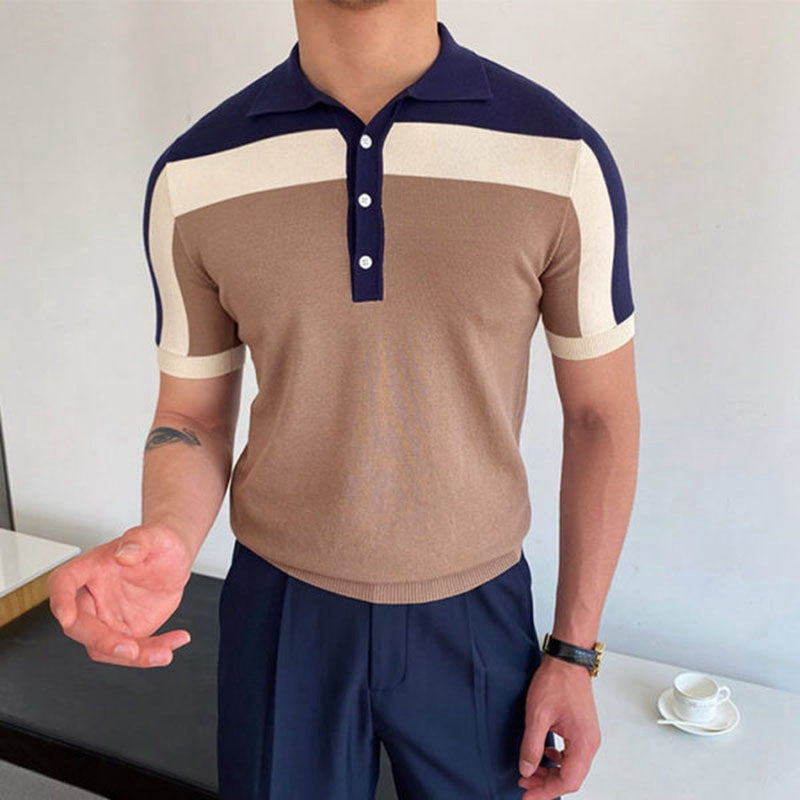Montgomery | Men’s Short Sleeve Knit Polo Shirt