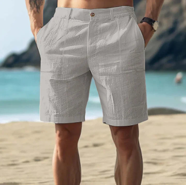 Emanuele | Men’s Linen Summer Shorts