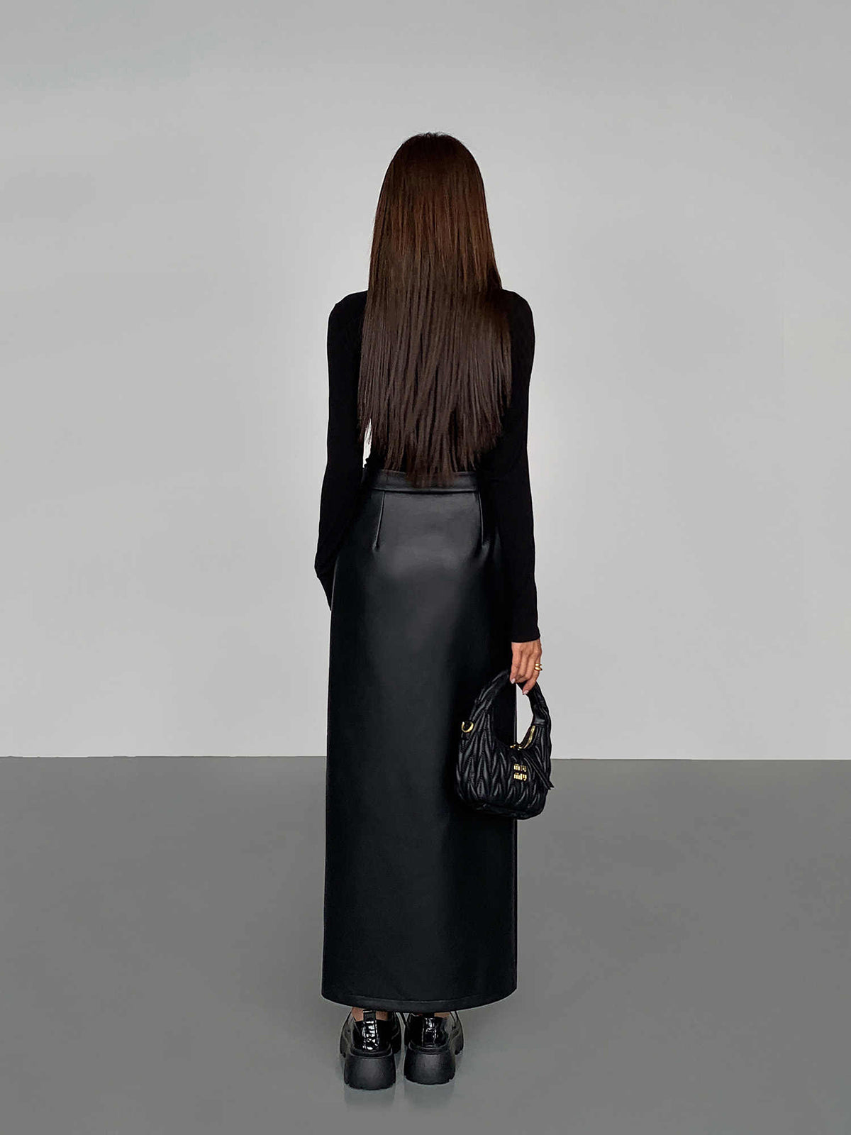 Agneta | Women’s Side Split Maxi Skirt