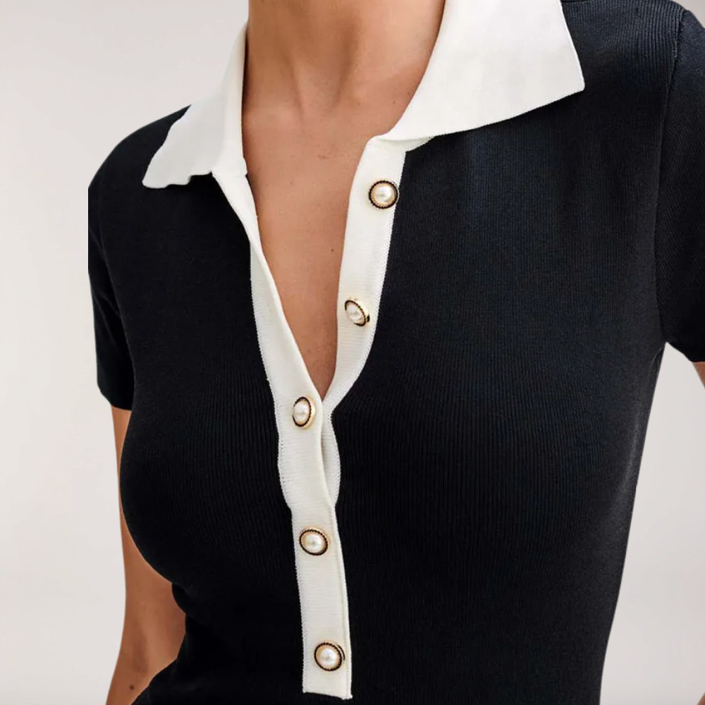 Alouette | Women’s Button-Up Polo Maxi Dress