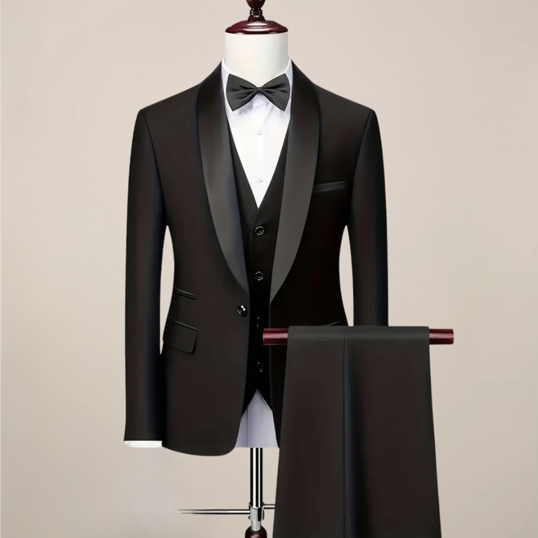 Isaac | Men’s  Formal Three-Piece Suit