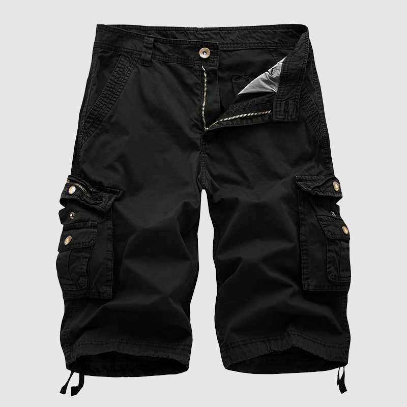 Esra | Men's Knee-Length Cargo Shorts