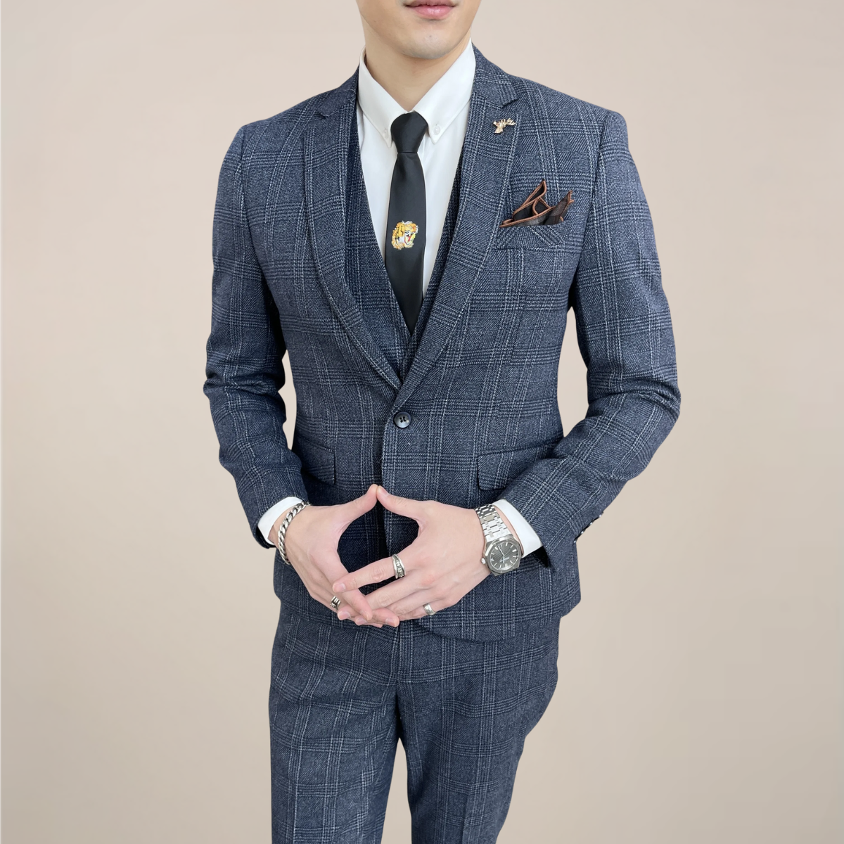 Lucas | Men's Slim Fit Three-Piece Suit