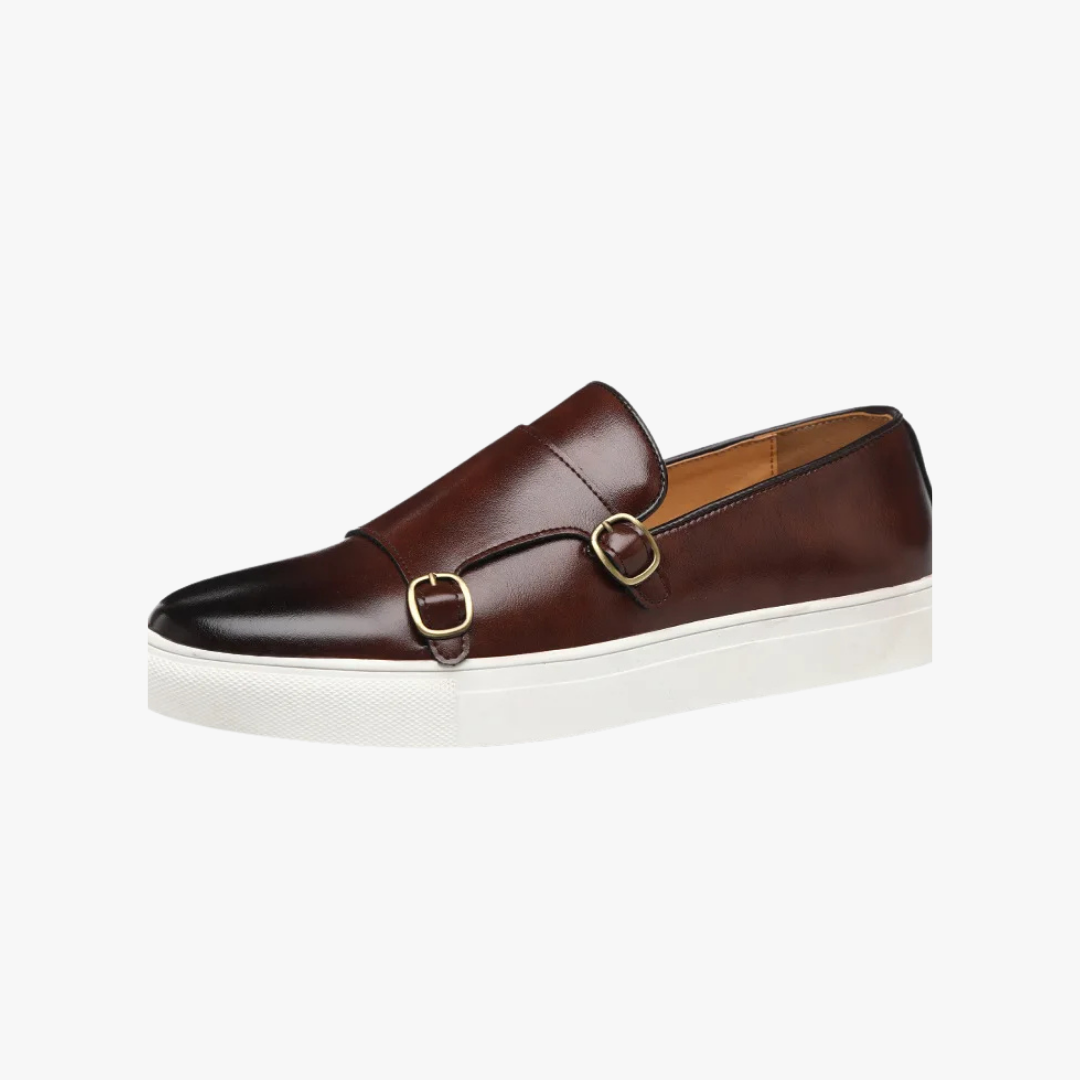 Mikko | Men’s Leather Double Monk Strap Shoes