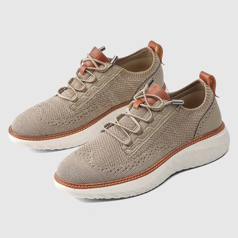 Tobias | Men’s Knit Style Lace-Up Sneakers