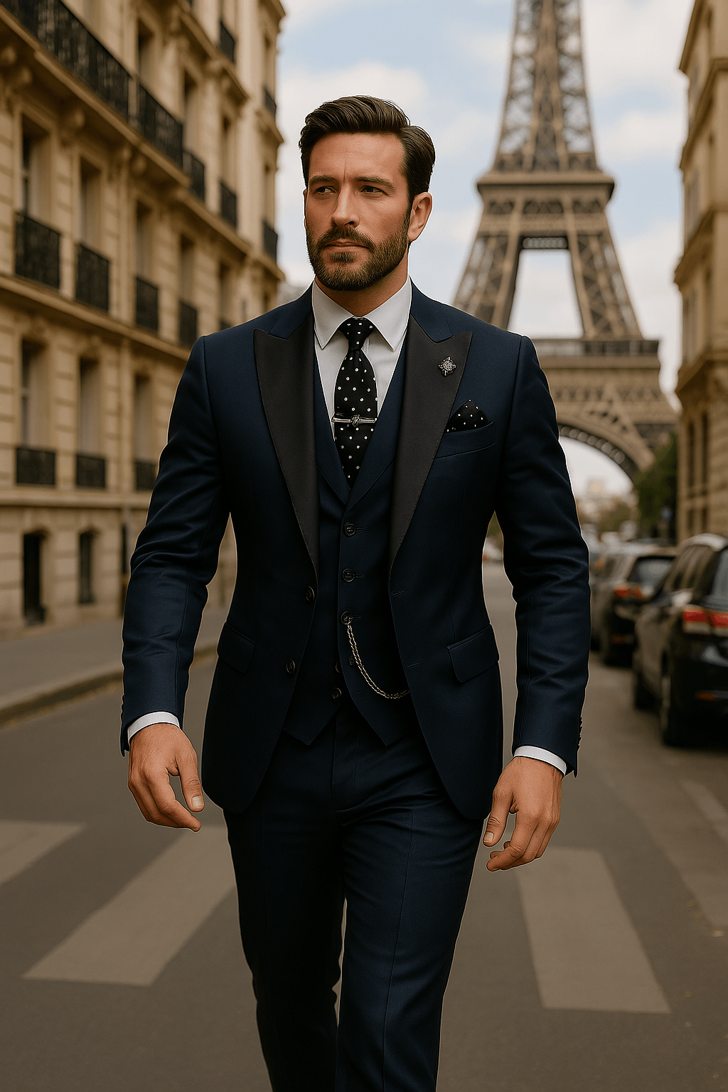 Logan | Men’s Three-Piece Slim Fit Suit