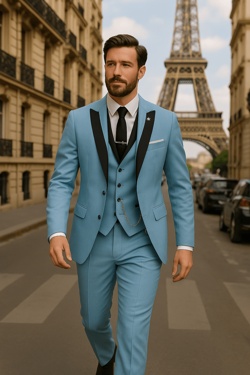 Logan | Men’s Three-Piece Slim Fit Suit
