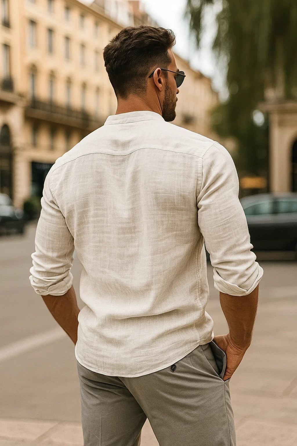 Jarle | Men’s Linen Long Sleeve Shirt