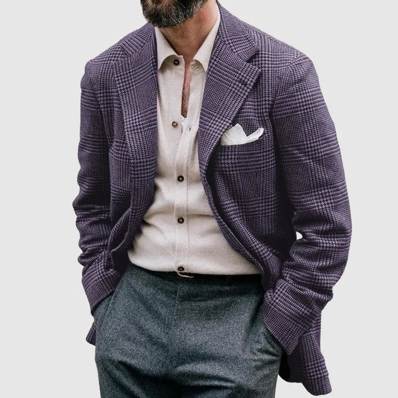 Sebastian | Men’s Check Casual Blazer