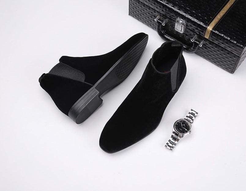 Gliemer | Men’s Suede Chelsea Boots