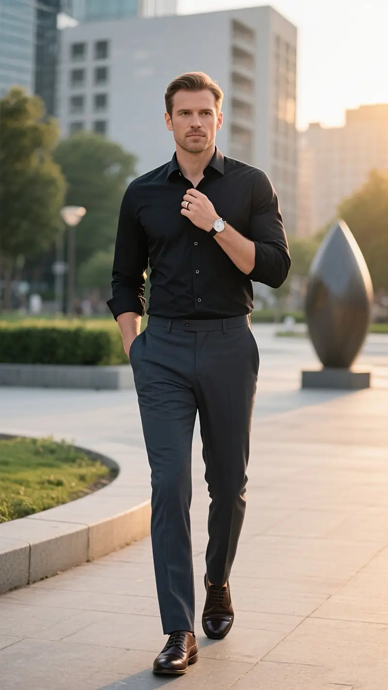 Aurelius | Men’s Formal Slim Fit Shirt