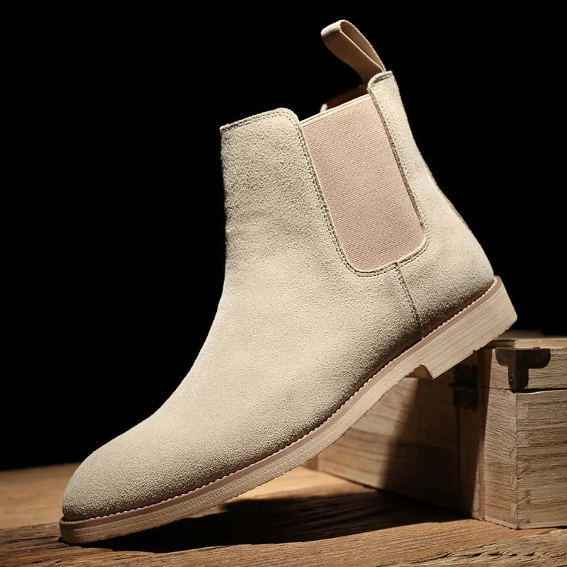 Rowan | Men’s Suede Chelsea Boots