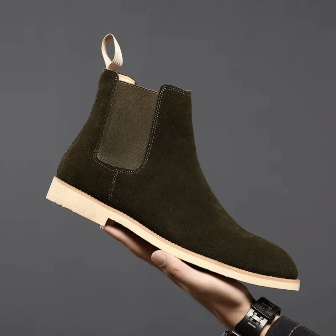 Rowan | Men’s Suede Chelsea Boots