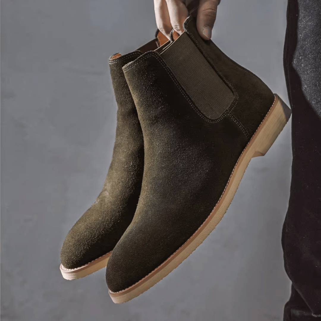 Rowan | Men’s Suede Chelsea Boots