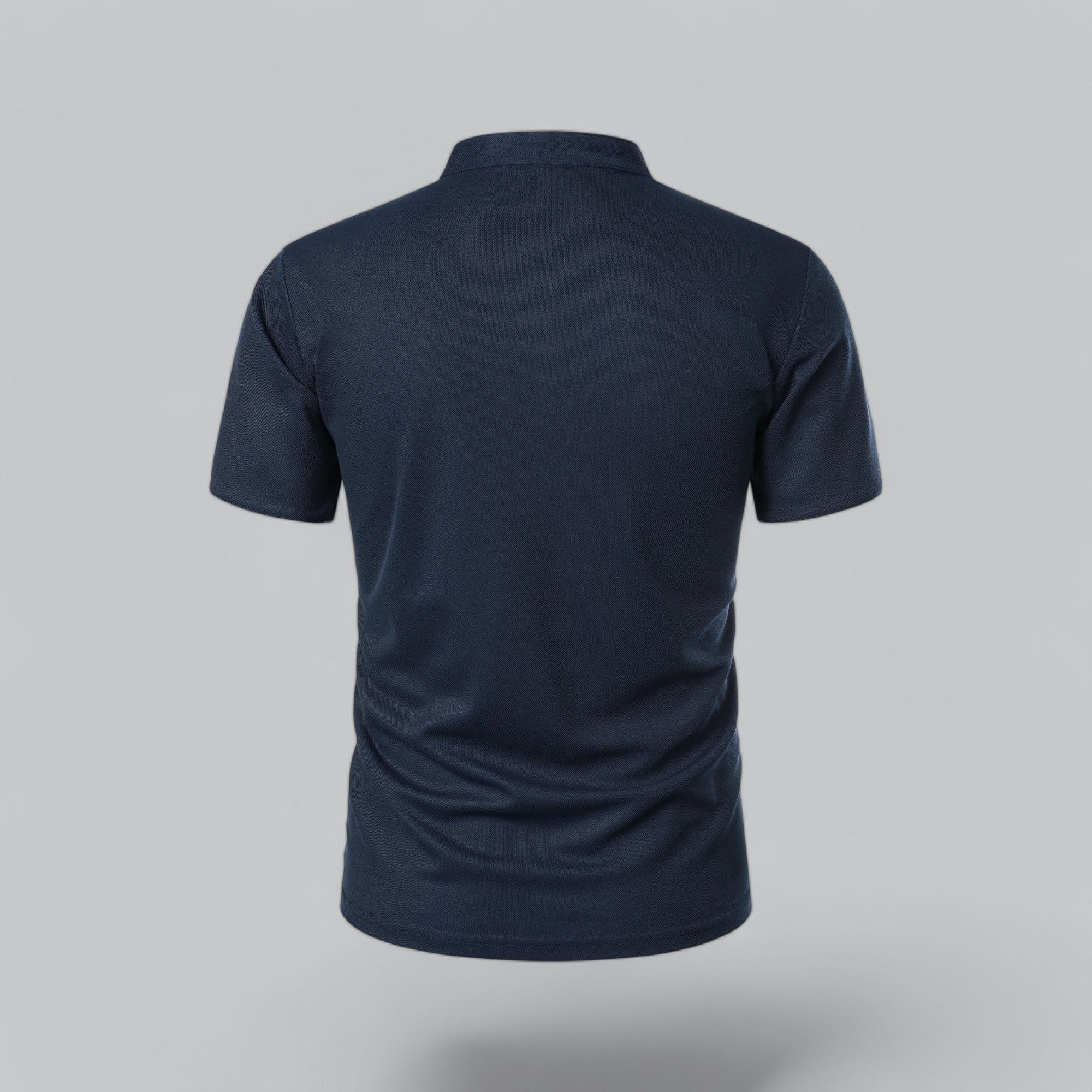 Cedric | Men’s Collarless Polo Shirt