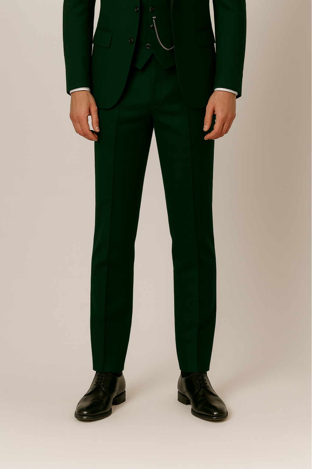 James | Men’s Single-Breasted Slim Three-Piece Suit