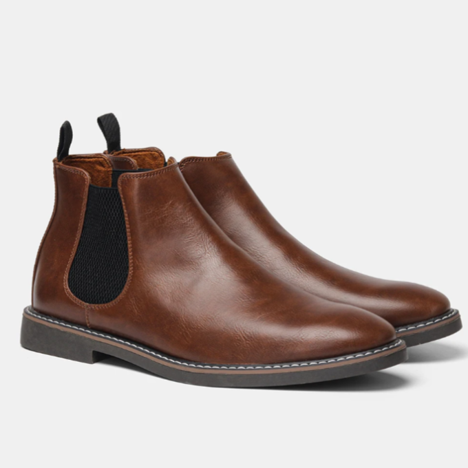 Clint | Men’s Leather Classic Chelsea Boots