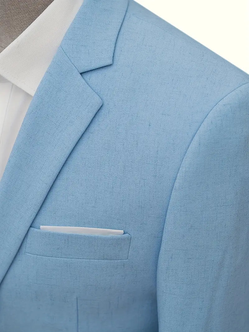 Herman | Men’s Linen Casual Two-Piece Suit