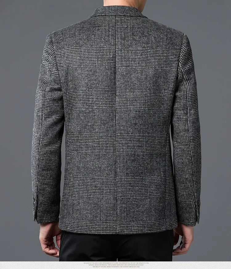 Isaac | Men’s Check Blazer