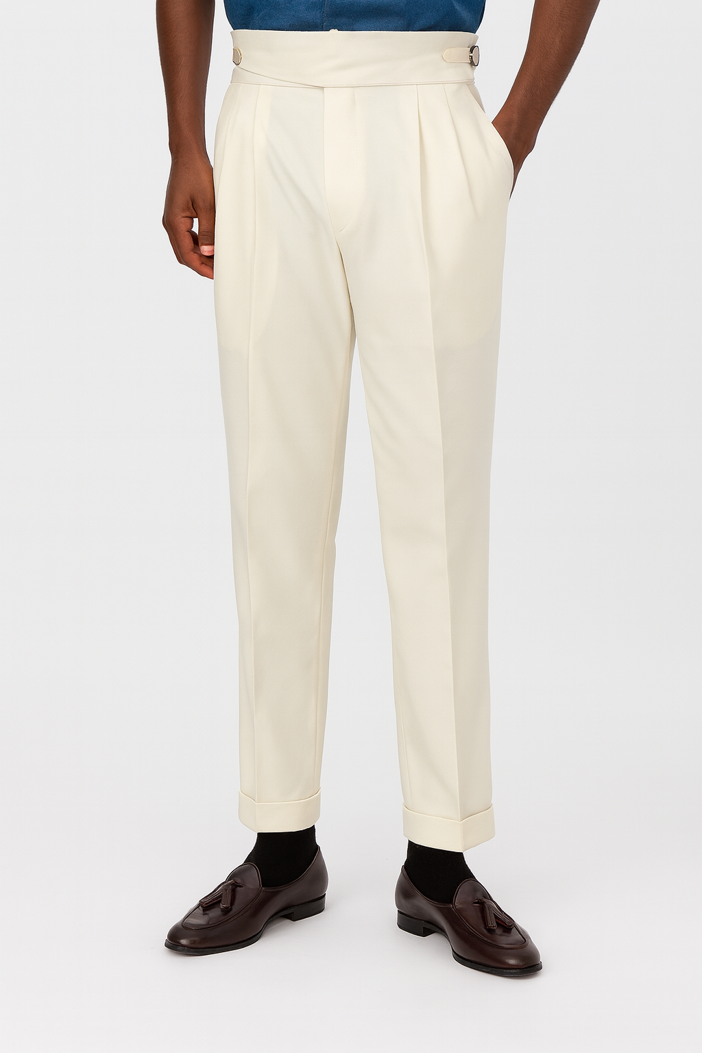 Theodore | Men’s Tailored Straight Leg Trousers