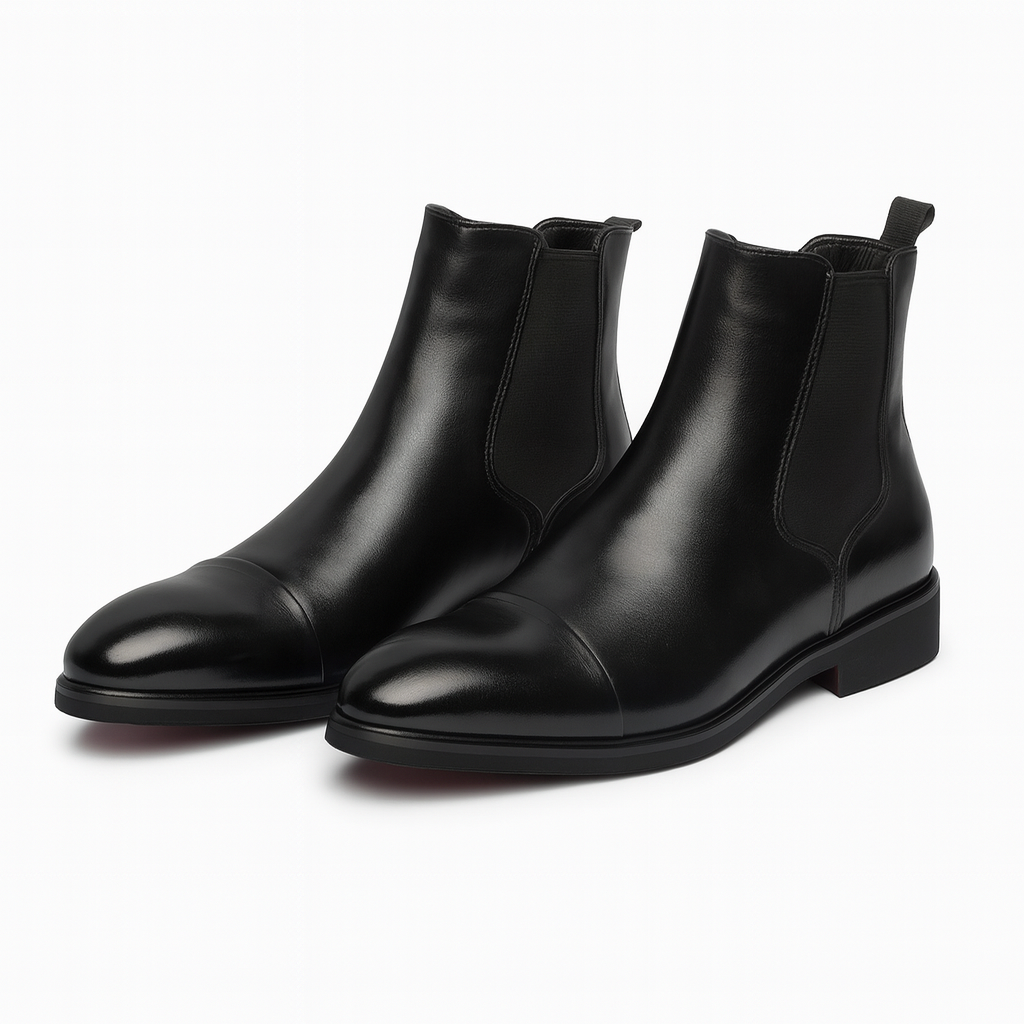 Alistair | Men’s Calfskin Leather Chelsea Boots