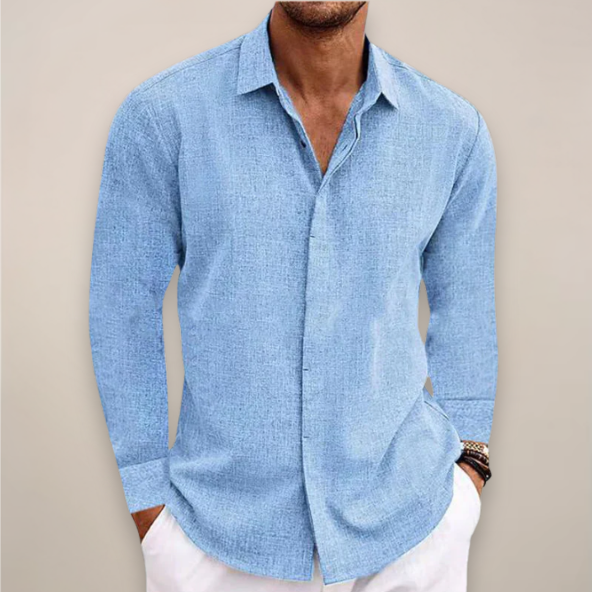 Dariole | Men’s Long Sleeve Button-Up Shirt