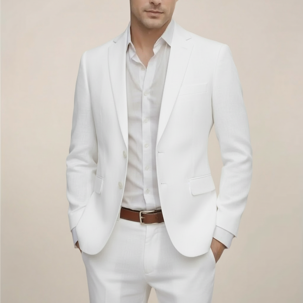 Bane | Men’s Smart-Casual Twill Two-Piece Suit