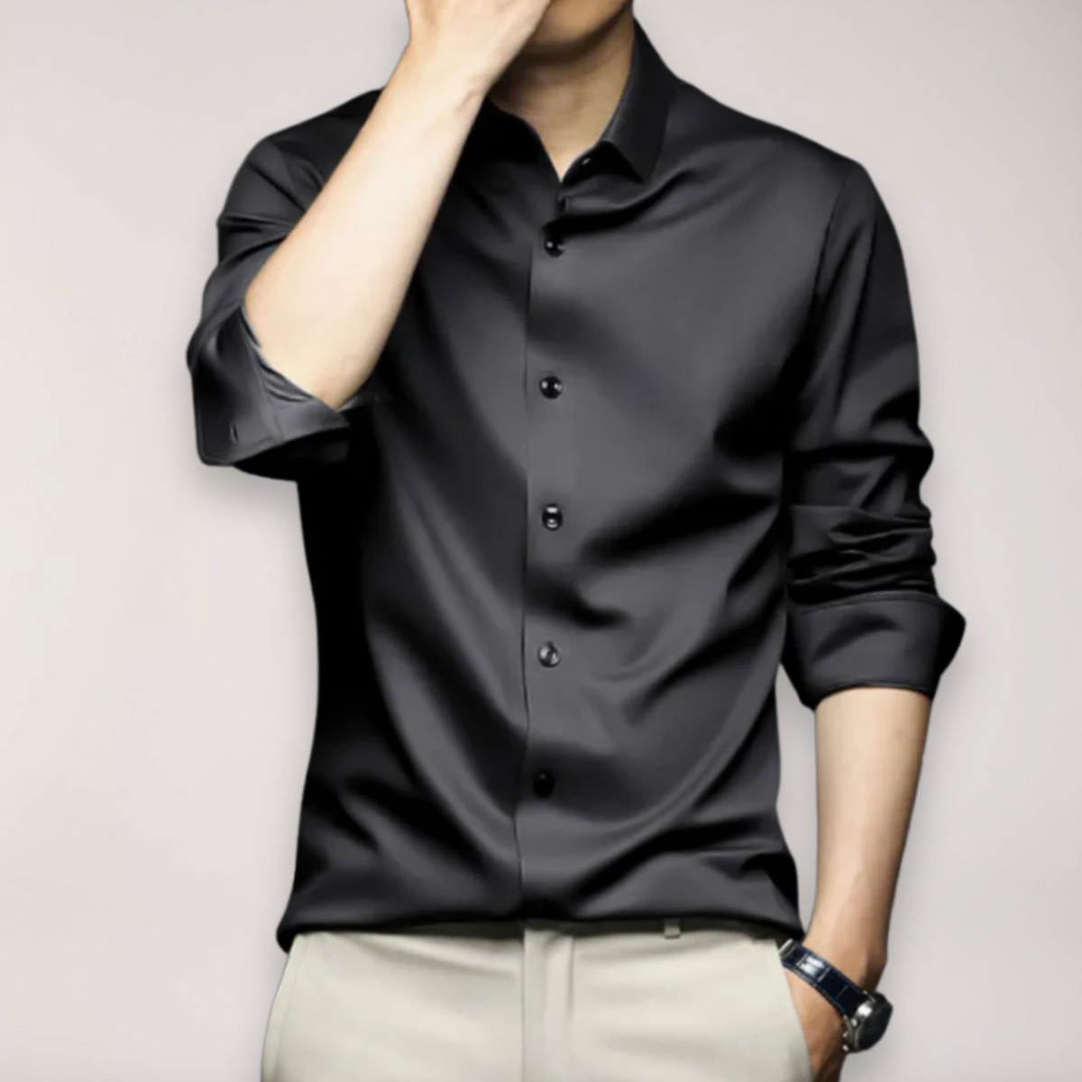 Tomasz | Men’s Casual Long Sleeve Dress Shirt