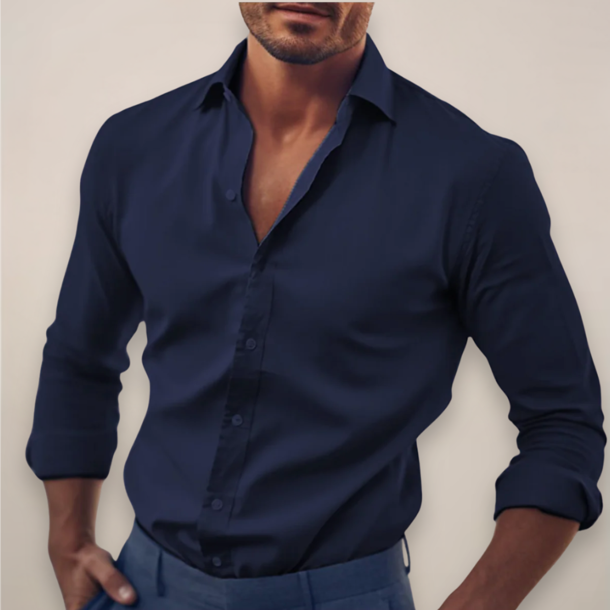 Elio | Men’s Formal Long Sleeve Shirt
