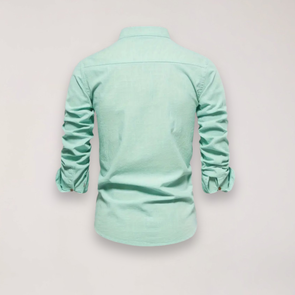 Tiago | Men’s Stand Collar Shirt